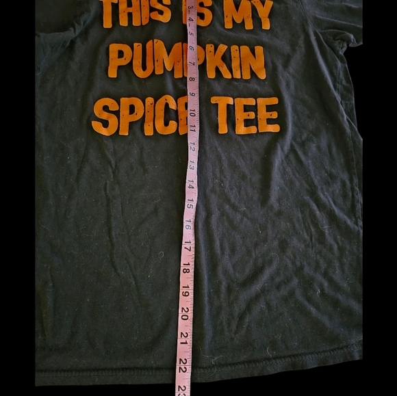 Black Matter SM Black "This Is Pumpkin Spice T-shirt" Tee - Picture 5 of 6